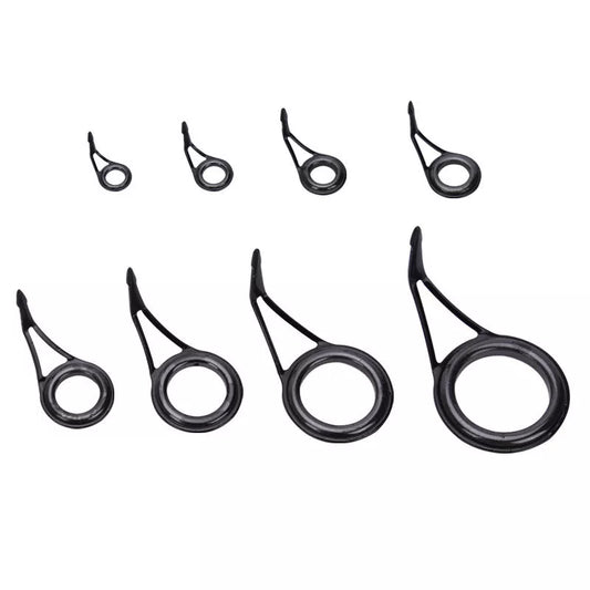 Yagan Fishing Rod Ceramic and High Carbon Steel Guide Eyes - 75pcs