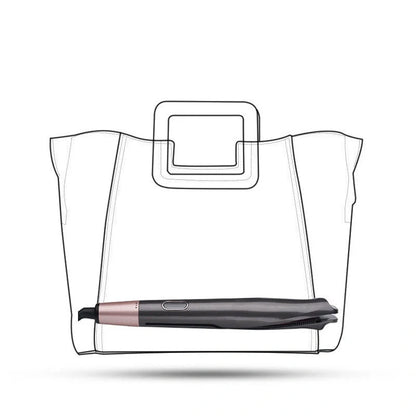 2-in-1 Professional Hair Straightener and Crimper with adjustable temperature settings