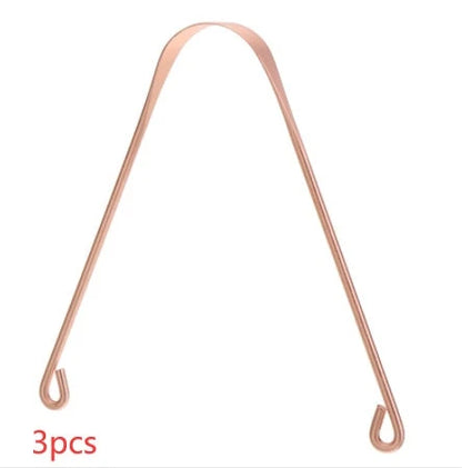 Premium Copper Tongue Scraper for Fresher Breath and Superior Oral Care