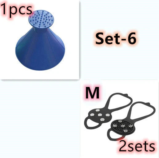 Silicone Climbing Non-Slip Shoe Grip for icy and snowy conditions