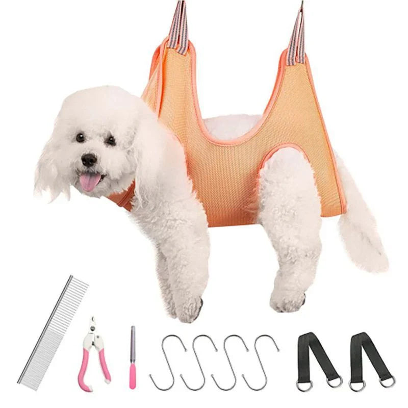 Premium Nail Trimming Hammock for Small and Medium Cats and Dogs in Various Colours