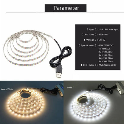 Premium RGB 5050 LED strip lights with vibrant colour options and versatile installation