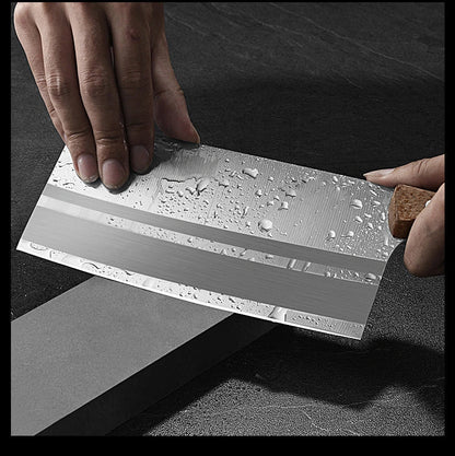 Stainless steel machete with modern design for gardening and outdoor use