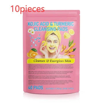 Turmeric Kojic Acid Cleansing Pads for radiant and clear skin