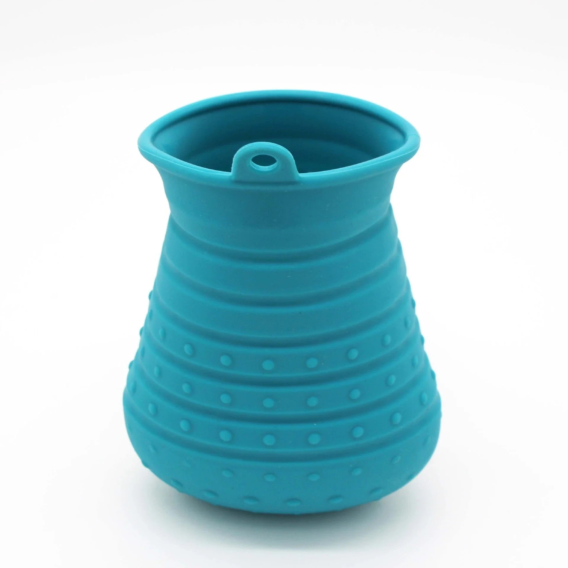 Premium paw cleaner for Shiba Inu pets with columnar cup design, soft silicone material, and massaging bristles for effective dirt and debris removal.
