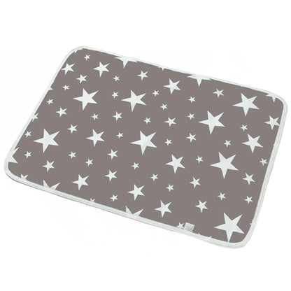 Cotton cartoon waterproof baby changing pad with playful patterns, 50*70cm