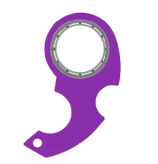 Premium fidget spinner keychain made with durable zinc alloy, available in multiple vibrant colours for stress relief and improved focus
