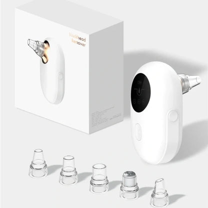 Blackhead Household Electric Cleanser in silver and gold for deep skin cleaning