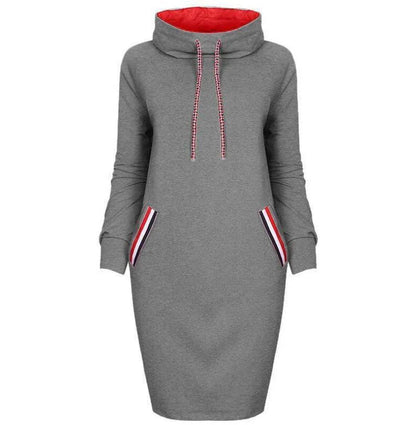 Elegant long sleeve party dress for women, available in a variety of colors and sizes including plus sizes