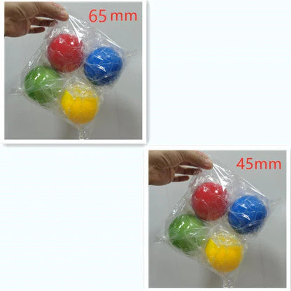 Premium Luminous Sticky Stress Relief Balls in various colors and sizes, with a glow-in-the-dark feature for a captivating and soothing relaxation experience.