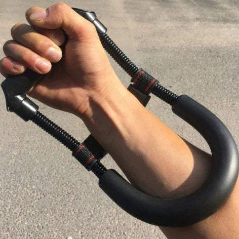 Durable hand grip trainer with adjustable design for strengthening wrist, forearm, and hand muscles
