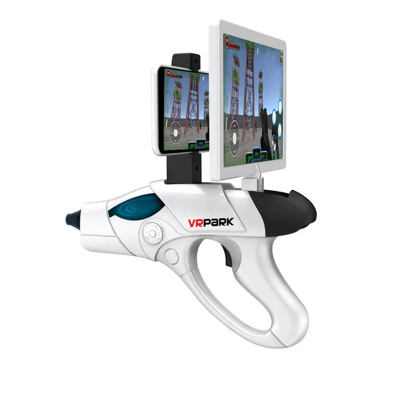 AR Toy 4D Remote Sensing Game Gamepad with Smart Bluetooth Pistol Phone Holder
