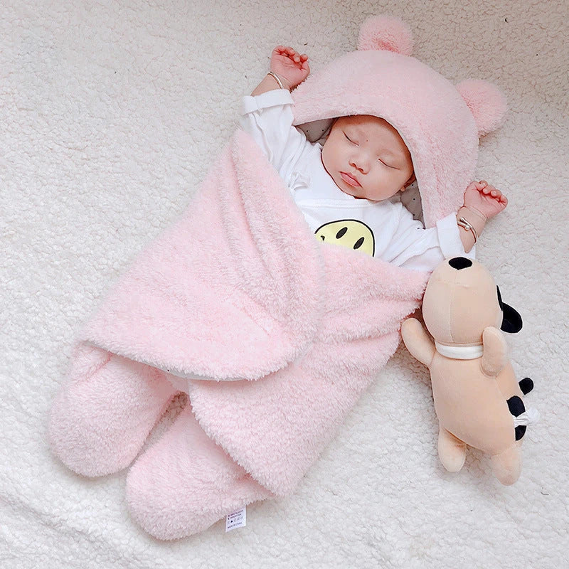 Cozy and soft baby sleeping bag in various colors for newborns and infants up to 9 months old