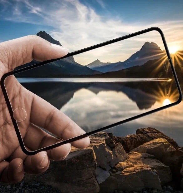 Sleek magnetic privacy phone case with tempered glass protection, compatible with various iPhone models