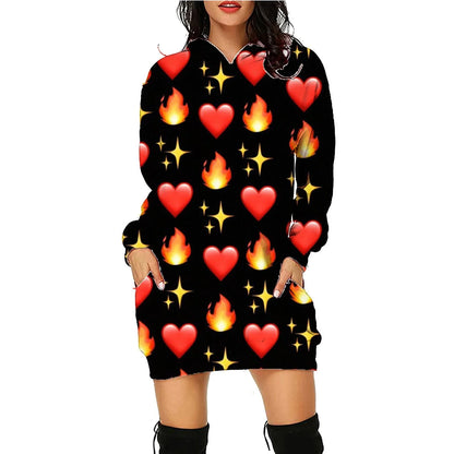 A cozy, stylish Halloween hoodie with a unique spooktacular print, roomy pockets, and soft polyester fabric
