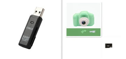 A colorful, cartoon-inspired digital camera for kids with fun filters and high-quality features