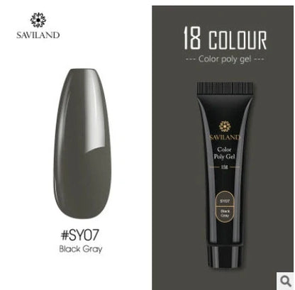 15g Coloured Crystal Nail Extension Glue for vibrant, durable nail art