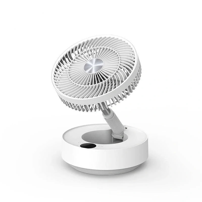 Storage Floor Electric Fan with remote control and humidification feature