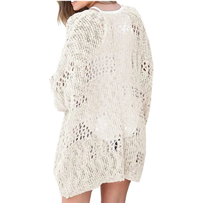 Lightweight loose cardigan sweater in various colours, perfect for stylish layering