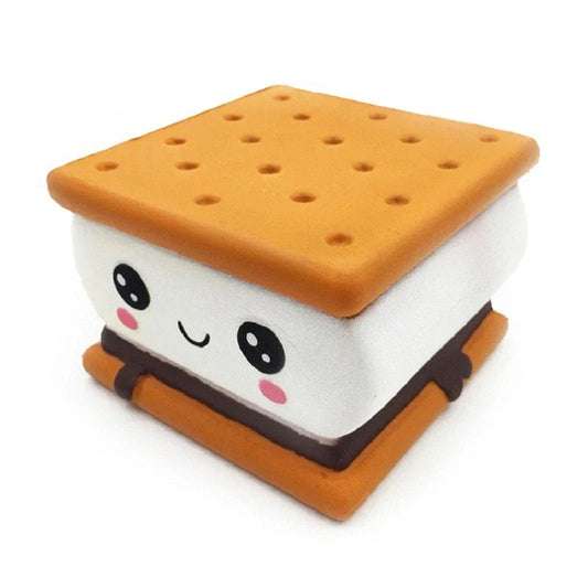 Chocolate Sandwich Biscuit Toy - A delightful treat featuring rich chocolate and a soft, buttery biscuit