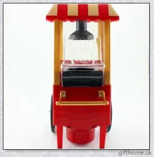 Retro-inspired Mini Popcorn Maker with Classic Car Design for Healthier, Oil-Free Snacking