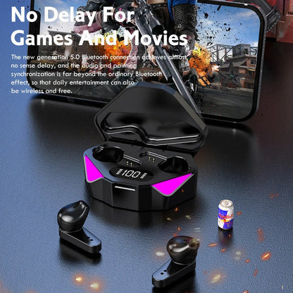 Premium wireless gaming headphones with noise cancellation and Bluetooth connectivity for immersive audio and clear team communication