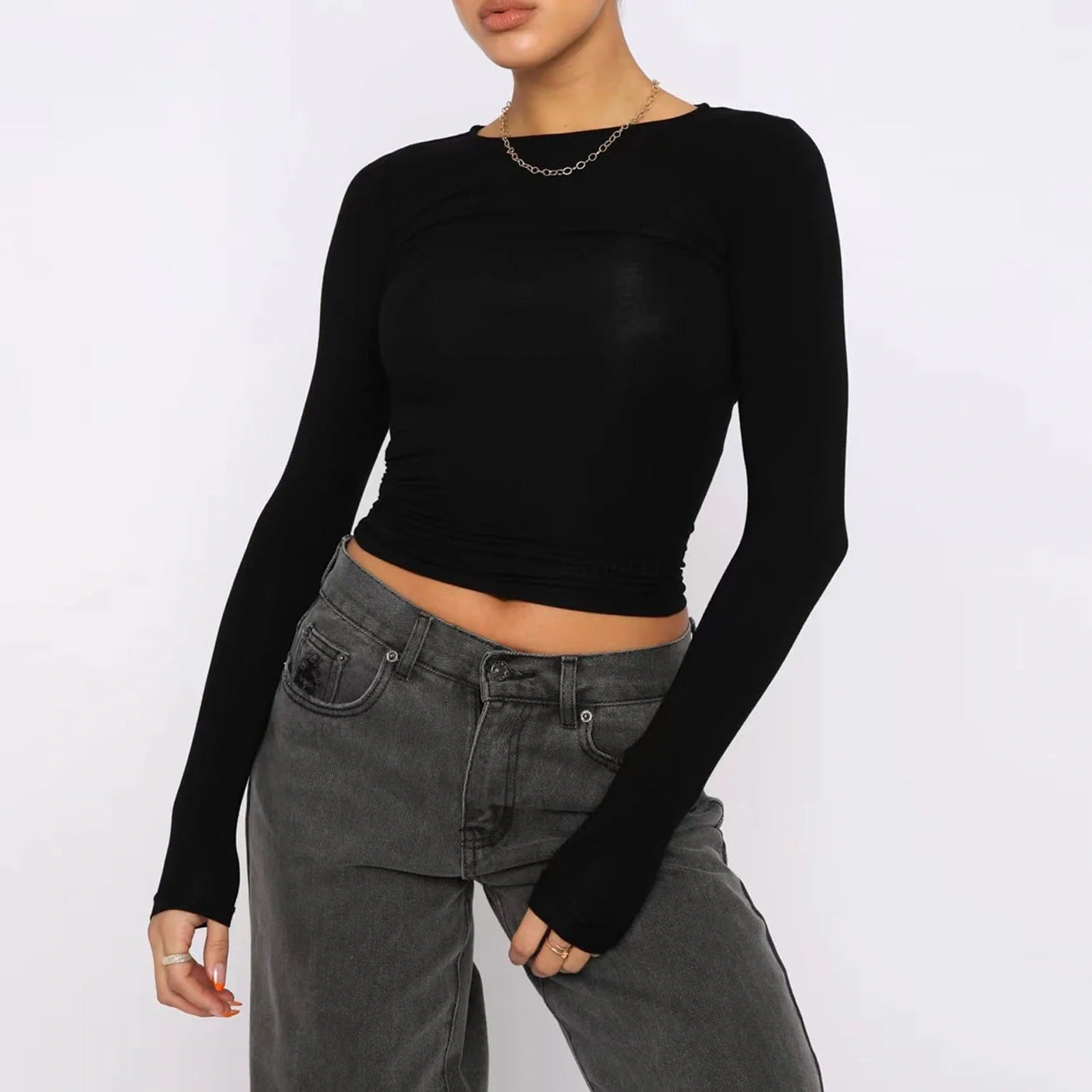 Stylish women's polyester pullover tops in a variety of colours and sizes