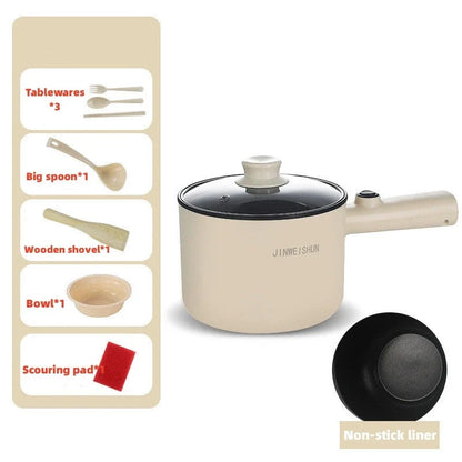 Versatile Mini Electric Cooker for Home and Dorm - Compact, Efficient, and Easy to Use