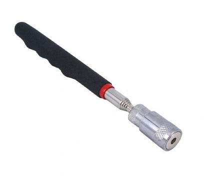LED Magnetic Pick Up Tool with telescopic extension and LED light for retrieving small metal objects