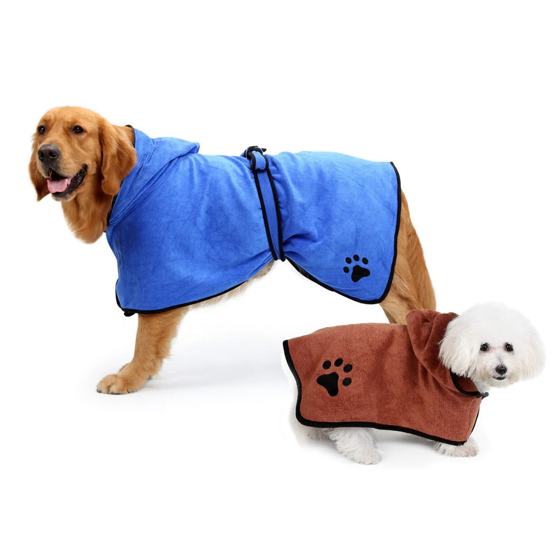 Super absorbent quick-drying pet bath towel in various sizes and colors