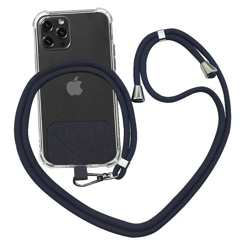 Secure and stylish phone lanyard with versatile wearing options, reinforced metal hardware, and durable, skin-friendly materials