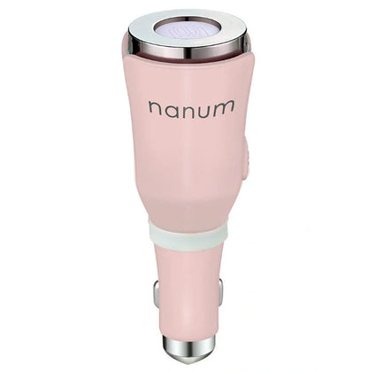 Car aroma diffuser with USB charger in five colours