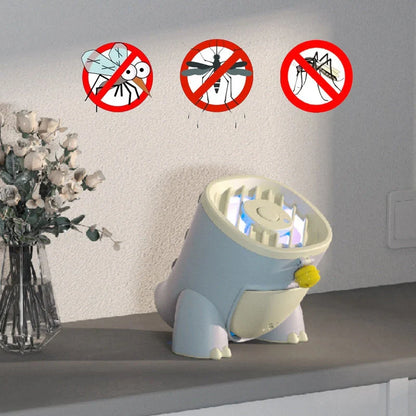 Dinosaur Mosquito Killing Lamp with USB plug-in, safe for homes with pets and children