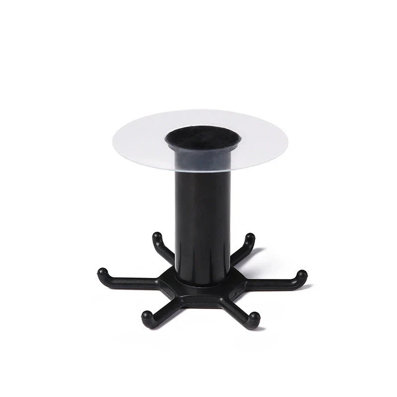 A versatile spoon, spatula, and utensil organiser stand with a telescopic design and 360-degree swivel function.