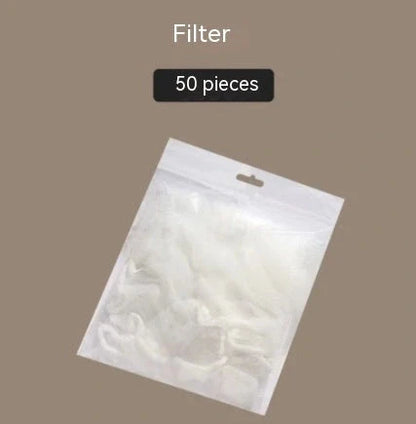 Kitchen sink filter rack with fine mesh and removable suction cups for efficient waste management