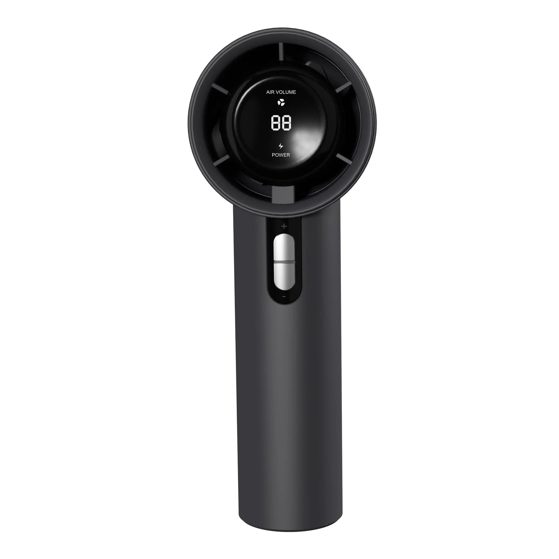 Powerful handheld cooling fan with adjustable wind speeds, long-lasting 3000mAh battery, and semiconductor refrigeration technology