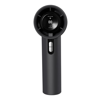 Powerful handheld cooling fan with adjustable wind speeds, long-lasting 3000mAh battery, and semiconductor refrigeration technology