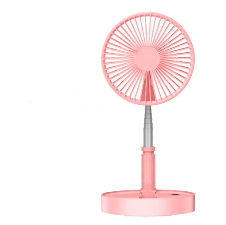 Versatile portable USB cooling fan with adjustable settings and long-lasting battery for use in home, outdoor, and camping environments
