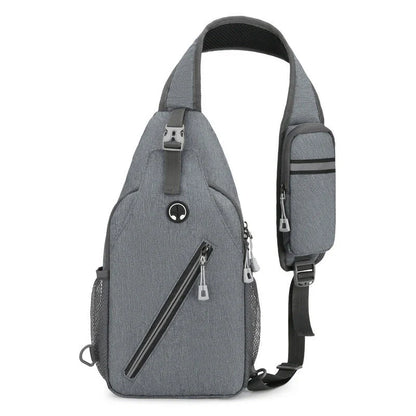 Versatile canvas crossbody messenger bag for men, featuring durable construction, multiple pockets, and an adjustable strap for comfortable everyday use.