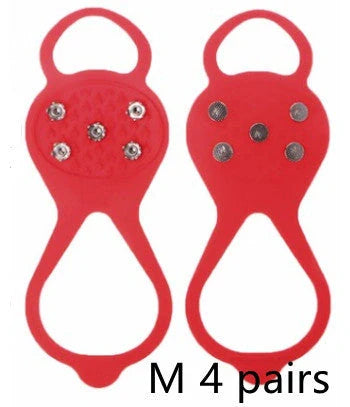 Silicone Climbing Non-Slip Shoe Grip for icy and snowy conditions