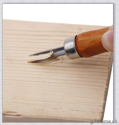 Carving Wood For Beginners 12Pcs High Quality Alloy Steel Wood Carving Knife Carving Knife Kit Tools, wood carving tools set, carving kit for beginners