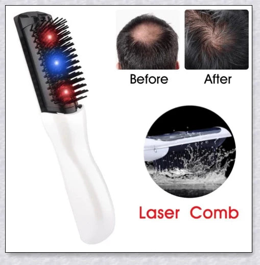 Professional Hair Regrowth Laser Comb with laser technology for stimulating hair growth and reducing hair loss