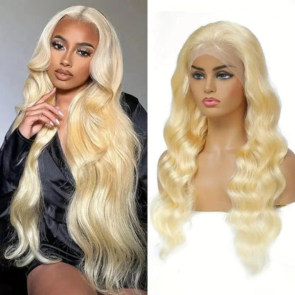 Luxurious European and American-style lace full-head synthetic wig in a variety of lengths and colours