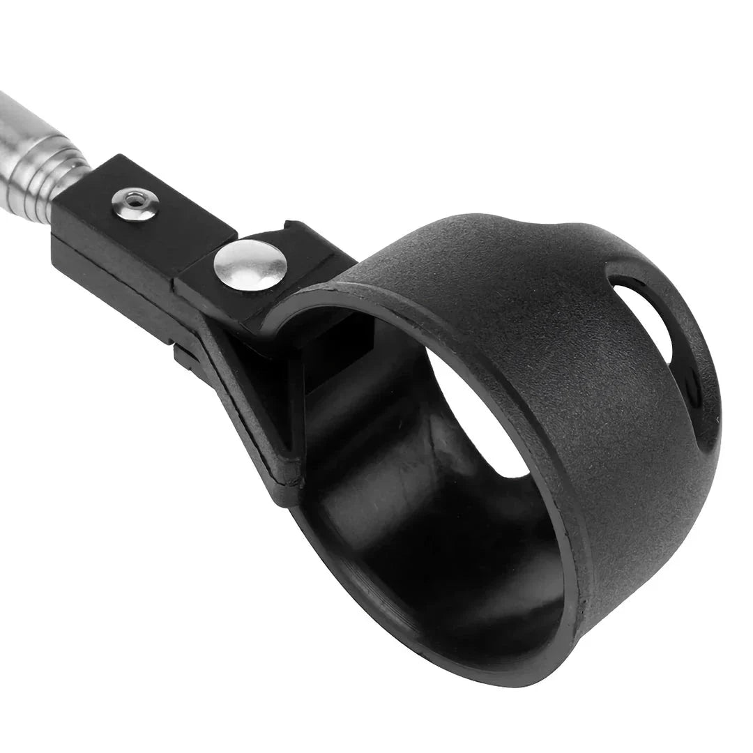 Golf Ball Retriever Telescopic Scoop Picker with Adjustable Stainless Steel Pole and Automatic Locking Scoop