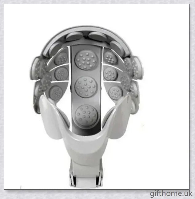 Electric Head Scalp Massager with ergonomic design, adjustable intensity, and acupressure points for a soothing scalp massage