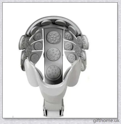Electric Head Scalp Massager with ergonomic design, adjustable intensity, and acupressure points for a soothing scalp massage