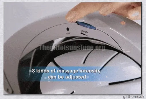 Electric Head Scalp Massager with ergonomic design, adjustable intensity, and acupressure points for a soothing scalp massage