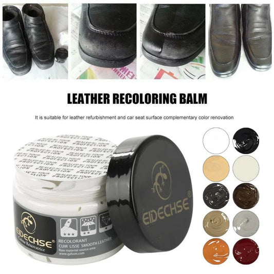 Leather Repair Cream for restoring and rejuvenating car seats, sofas, and other leather goods