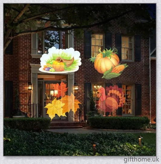 Halloween Holographic Projector with 12 Enchanting Projection Patterns for Spooky Seasonal Decor