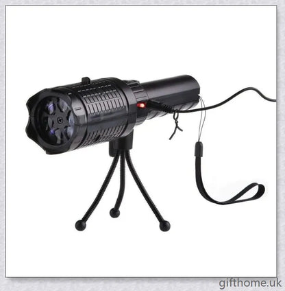 Halloween Holographic Projector with 12 Enchanting Projection Patterns for Spooky Seasonal Decor